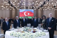 Diplomatik xidmət orqanları əməkdaşlarının peşə bayramı münasibətilə rəsmi qəbul təşkil edilib (FOTO)