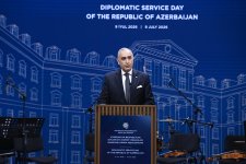 Diplomatik xidmət orqanları əməkdaşlarının peşə bayramı münasibətilə rəsmi qəbul təşkil edilib (FOTO)