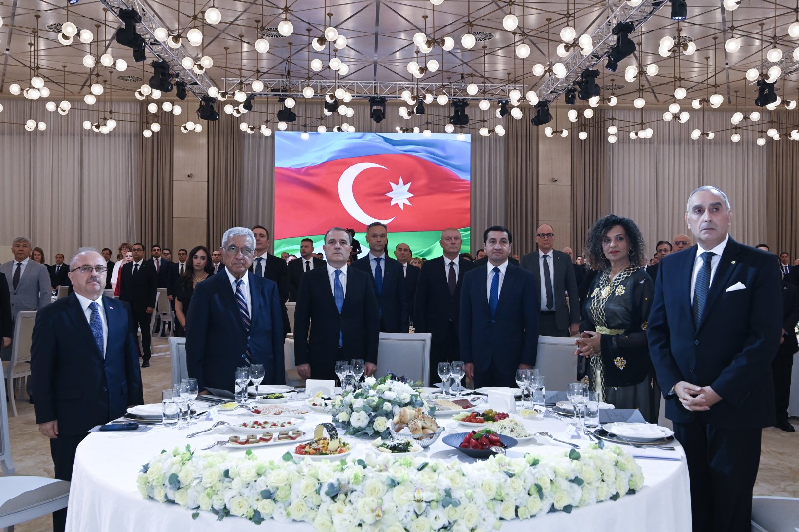 Diplomatik xidmət orqanları əməkdaşlarının peşə bayramı münasibətilə rəsmi qəbul təşkil edilib (FOTO)