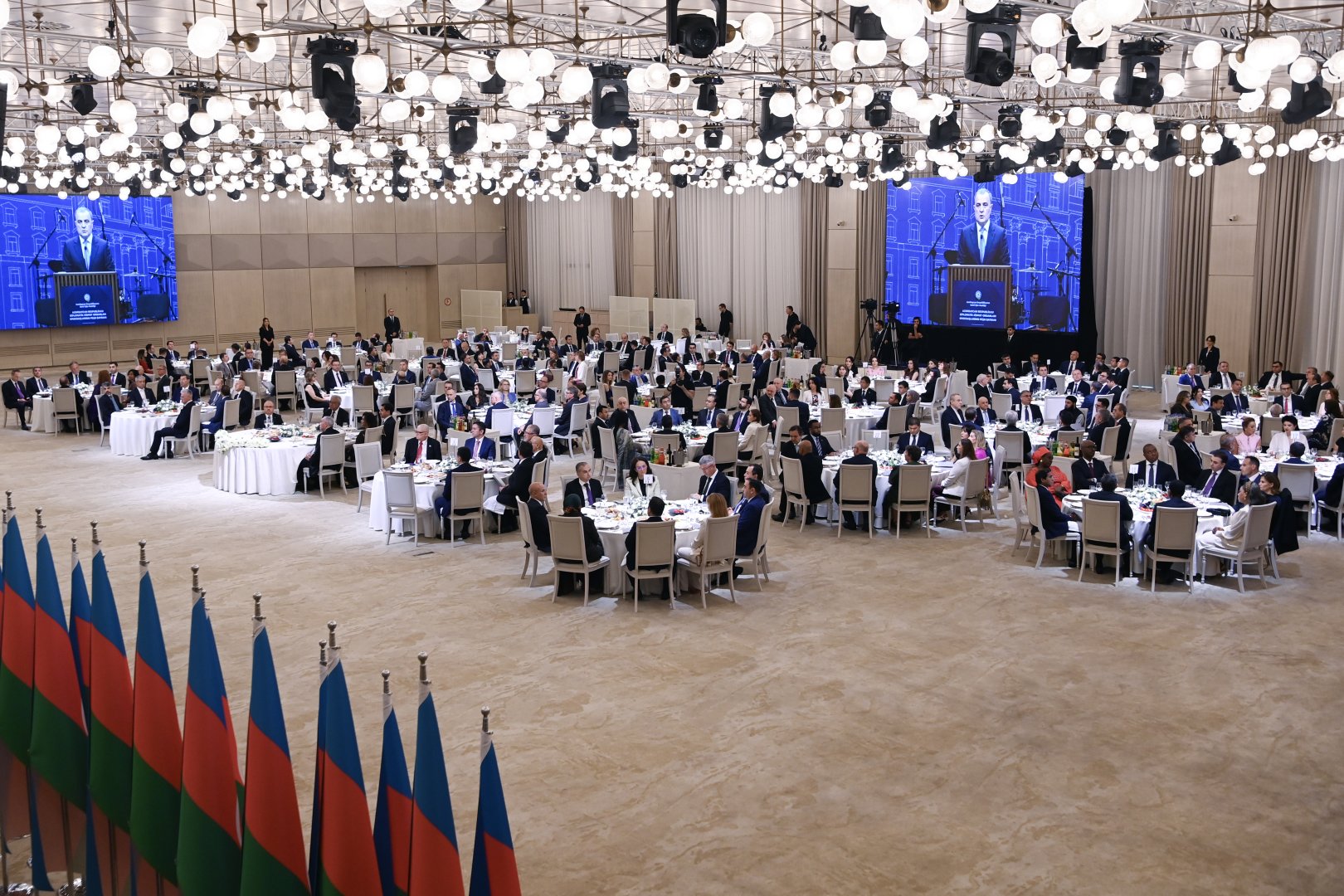 Diplomatik xidmət orqanları əməkdaşlarının peşə bayramı münasibətilə rəsmi qəbul təşkil edilib (FOTO)