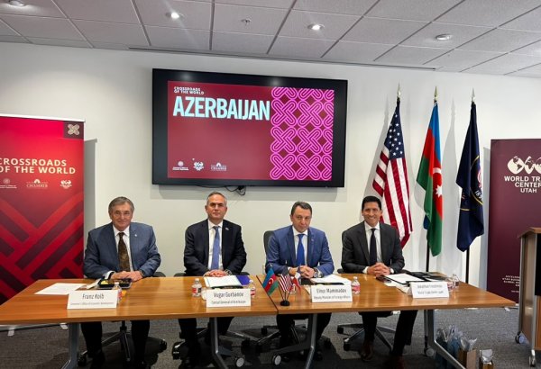 Nazir müavini Elnur Məmmədov ABŞ-nin Yuta və Kaliforniya ştatlarına səfər edib (FOTO)