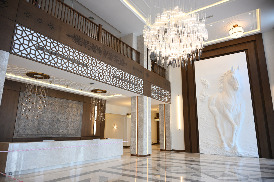 Prezident İlham Əliyev “Xankəndi” hotelinin açılışında iştirak edib (FOTO)