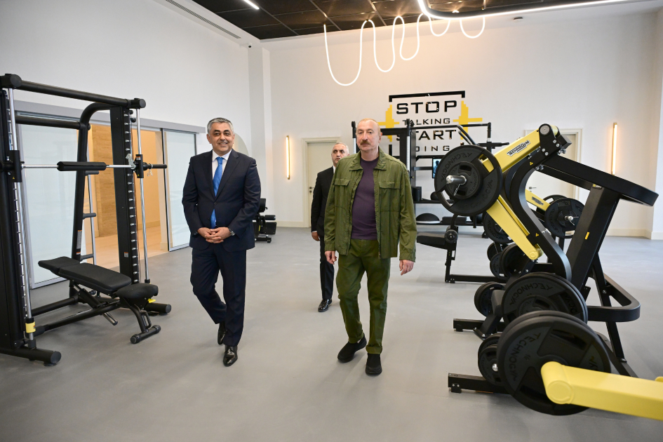 Prezident İlham Əliyev “Xankəndi” hotelinin açılışında iştirak edib (FOTO)