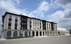 Prezident İlham Əliyev “Xankəndi” hotelinin açılışında iştirak edib (FOTO)