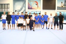 Milli Gimnastika Arenasında Matteo Morandi tərəfindən ustad dərsi keçirilib (FOTO)
