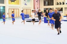 Milli Gimnastika Arenasında Matteo Morandi tərəfindən ustad dərsi keçirilib (FOTO)