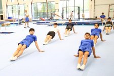 Milli Gimnastika Arenasında Matteo Morandi tərəfindən ustad dərsi keçirilib (FOTO)