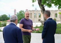 Prezident İlham Əliyev Şuşada “Sadıqcanın evi”nin bərpadan sonra açılışında iştirak edib (FOTO)