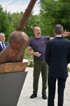 Prezident İlham Əliyev Şuşada “Sadıqcanın evi”nin bərpadan sonra açılışında iştirak edib (FOTO)