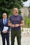 Prezident İlham Əliyev Şuşada “Sadıqcanın evi”nin bərpadan sonra açılışında iştirak edib (FOTO)