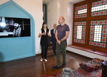 Prezident İlham Əliyev Şuşada “Sadıqcanın evi”nin bərpadan sonra açılışında iştirak edib (FOTO)
