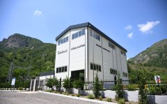 Prezident İlham Əliyev Laçında Hoçaz çayının üzərindəki su elektrik stansiyalarının açılışında iştirak edib (FOTO)