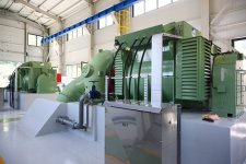 Prezident İlham Əliyev Laçında Hoçaz çayının üzərindəki su elektrik stansiyalarının açılışında iştirak edib (FOTO)