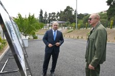 Prezident İlham Əliyev Xocavənd rayonunun Quzeyxırman kəndində olub (FOTO) (YENİLƏNİB)