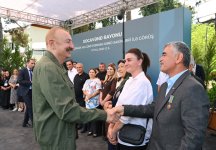 Prezident İlham Əliyev Xocavənd rayonunun Quzeyxırman kəndində olub (FOTO) (YENİLƏNİB)