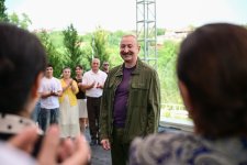 Prezident İlham Əliyev Xocavənd rayonunun Quzeyxırman kəndində olub (FOTO) (YENİLƏNİB)