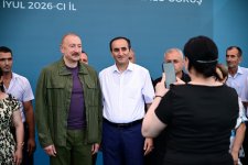 Prezident İlham Əliyev Xocavənd rayonunun Quzeyxırman kəndində olub (FOTO) (YENİLƏNİB)