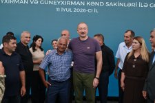 Prezident İlham Əliyev Xocavənd rayonunun Quzeyxırman kəndində olub (FOTO) (YENİLƏNİB)