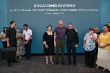 Prezident İlham Əliyev Xocavənd rayonunun Quzeyxırman kəndində olub (FOTO) (YENİLƏNİB)