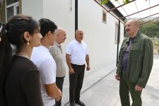 Prezident İlham Əliyev Xocavənd rayonunun Quzeyxırman kəndində olub (FOTO) (YENİLƏNİB)