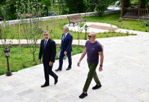 Prezident İlham Əliyev Şuşada “Yasəmən” hotelinin yeni korpusları ilə tanış olub (FOTO)