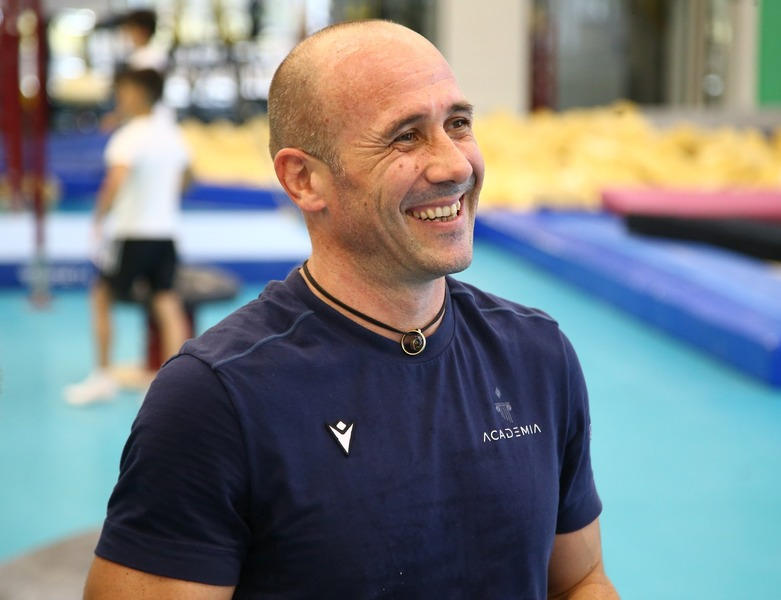 Milli Gimnastika Arenasında Matteo Morandi tərəfindən ustad dərsi keçirilib (FOTO)