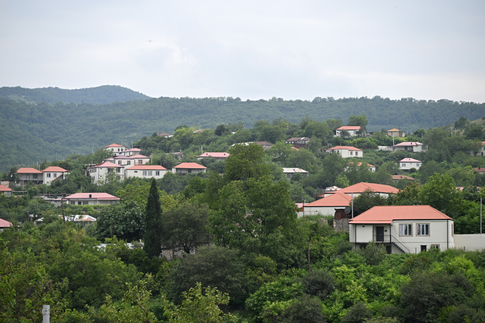 Prezident İlham Əliyev Xocavənd rayonunun Quzeyxırman kəndində olub (FOTO)