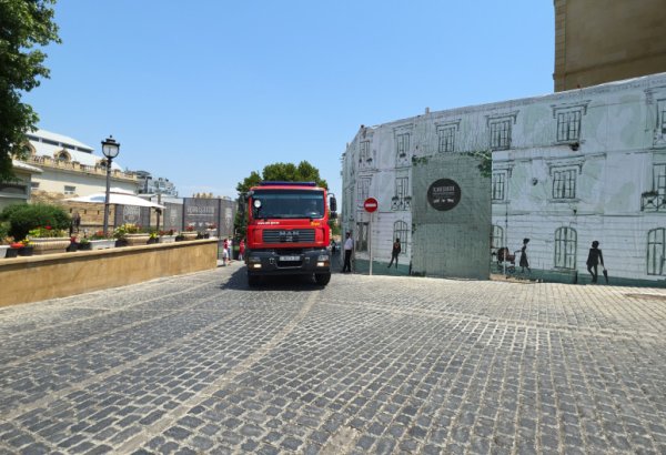 FHN “İçərişəhər” Dövlət Tarix-Memarlıq Qoruğu İdarəsi ilə birgə təlim keçirib (FOTO/VİDEO)
