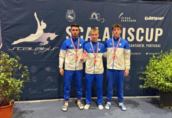 Azərbaycan gimnastları beynəlxalq turniri 12 medalla başa vurublar (FOTO)