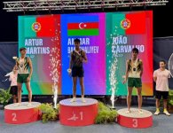 Azərbaycan gimnastları beynəlxalq turniri 12 medalla başa vurublar (FOTO)