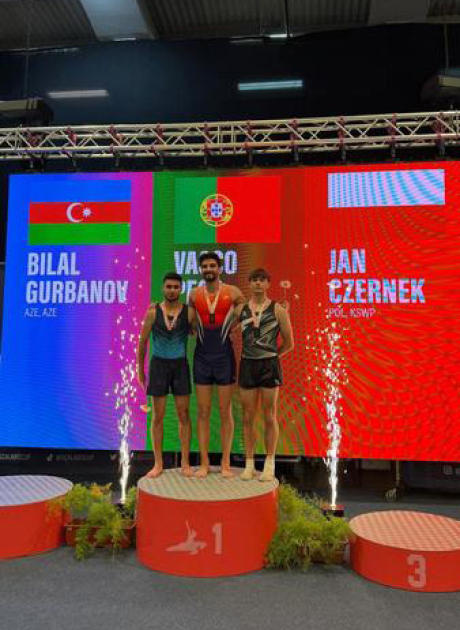 Azərbaycan gimnastları beynəlxalq turniri 12 medalla başa vurublar (FOTO)