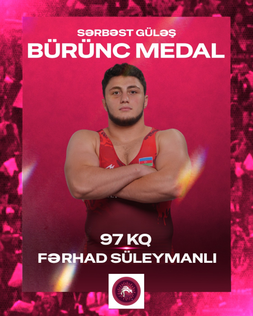 Azərbaycanın bir güləşçisi Avropa çempionu olub, üçü bürünc medal qazanıb (FOTO)
