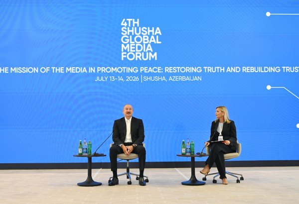Xarici QHT-lər Prezident İlham Əliyevin Şuşa Media Forumunda sülh və əməkdaşlığa dair mesajlarının vacibliyini qeyd ediblər (FOTO)