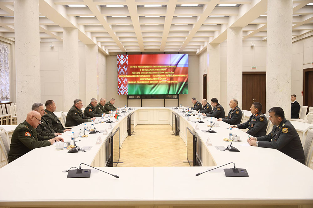 Azərbaycan Ordusunun Baş Qərargah rəisi Belarusda rəsmi səfərdədir (FOTO)
