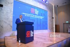 IV Şuşa Qlobal Media Forumu çərçivəsində D-8 Media Mükəmməllik Mərkəzinin konsepsiyasının təqdimatı keçirilir (FOTO)