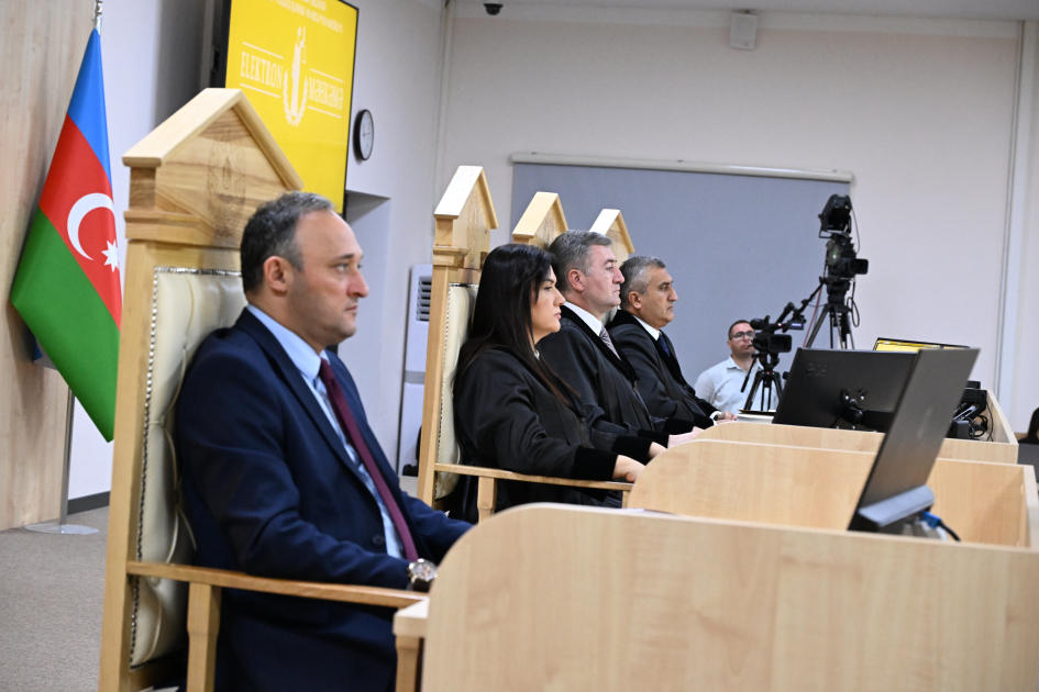Ermənistan vətəndaşlarının şikayətləri üzrə apellyasiya məhkəməsi davam etdirilib (FOTO)