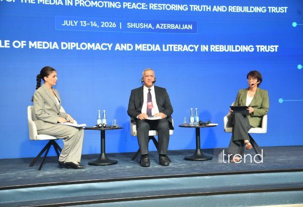 IV Şuşa Qlobal Media Forumu çərçivəsində etimadın bərpasında media diplomatiyasının rolu müzakirə olunub (YENİLƏNİB) (FOTO)
