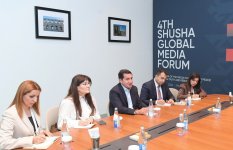 Prezidentin köməkçisi Hikmət Hacıyev Şuşada Türkiyə nümayəndə heyəti ilə görüşüb (FOTO)