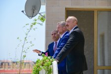 Prezident İlham Əliyev və Slovakiya Prezidenti Peter Pelleqrini Ağdamın Baş Qərvənd kəndində görülən işlərlə tanış olublar (FOTO)