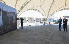 Prezident İlham Əliyev və Slovakiya Prezidenti Peter Pelleqrini Ağdamın Baş Qərvənd kəndində görülən işlərlə tanış olublar (FOTO)