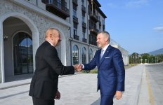 Prezident İlham Əliyevin adından Xankəndidə Slovakiya Prezidentinin şərəfinə rəsmi nahar verilib (FOTO)
