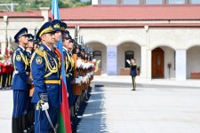 Slovakiya Prezidenti Peter Pelleqrininin Şuşada rəsmi qarşılanma mərasimi olub (FOTO)