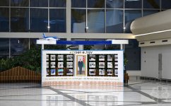 Slovakiya Prezidenti Füzuli aeroportundan təyyarə ilə Bakı şəhərinə yola düşüb (FOTO)