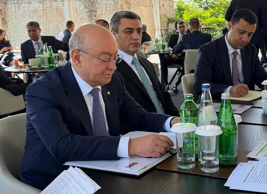 Kəmaləddin Heydərov Slovakiyanın daxili işlər naziri Matuş Şutay-Eştokla görüşüb (FOTO)