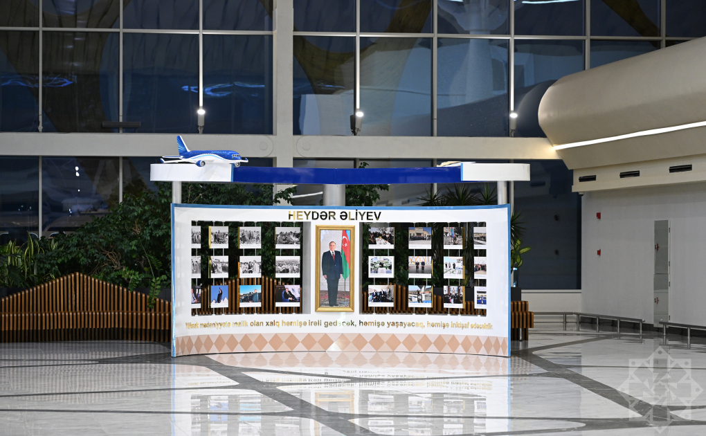 Slovakiya Prezidenti Füzuli aeroportundan təyyarə ilə Bakı şəhərinə yola düşüb (FOTO)