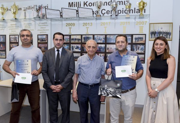 "Trend"in əməkdaşı Azərbaycan Milli Mətbuat Günü münasibətilə keçirilən şahmat turnirinin qalibi olub (FOTO)