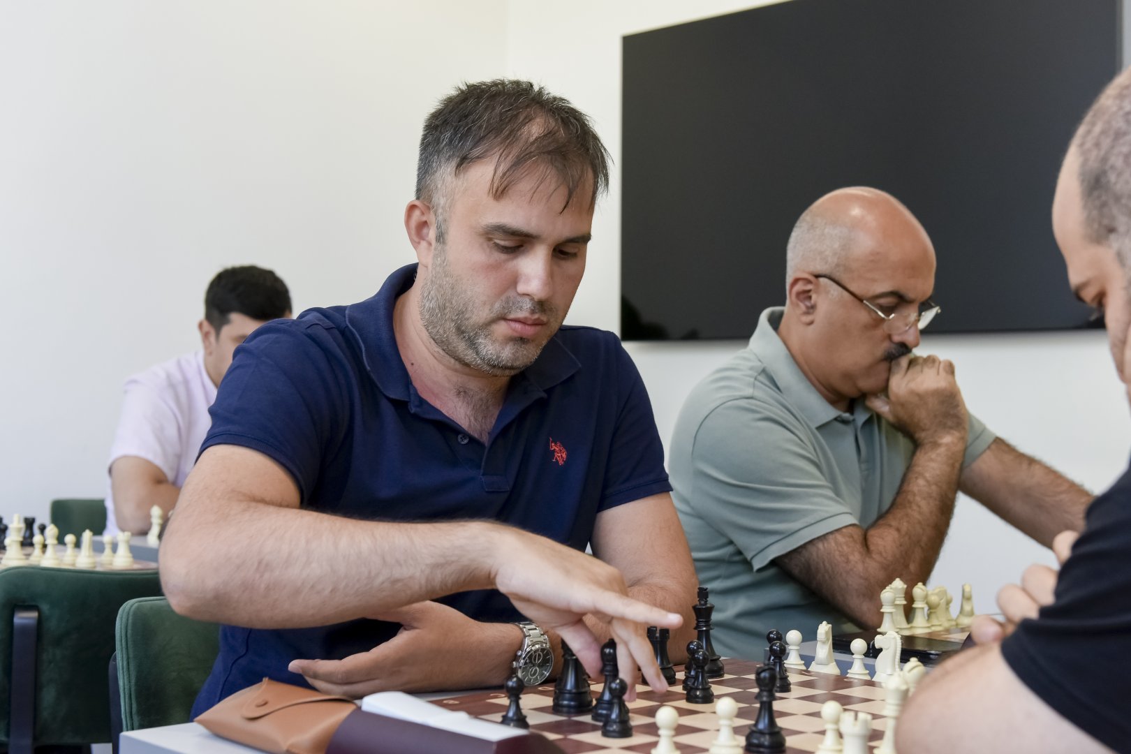 Azərbaycan Milli Mətbuat Günü münasibətilə keçirilən şahmat turnirinin qalibi müəyyən olub (FOTO)