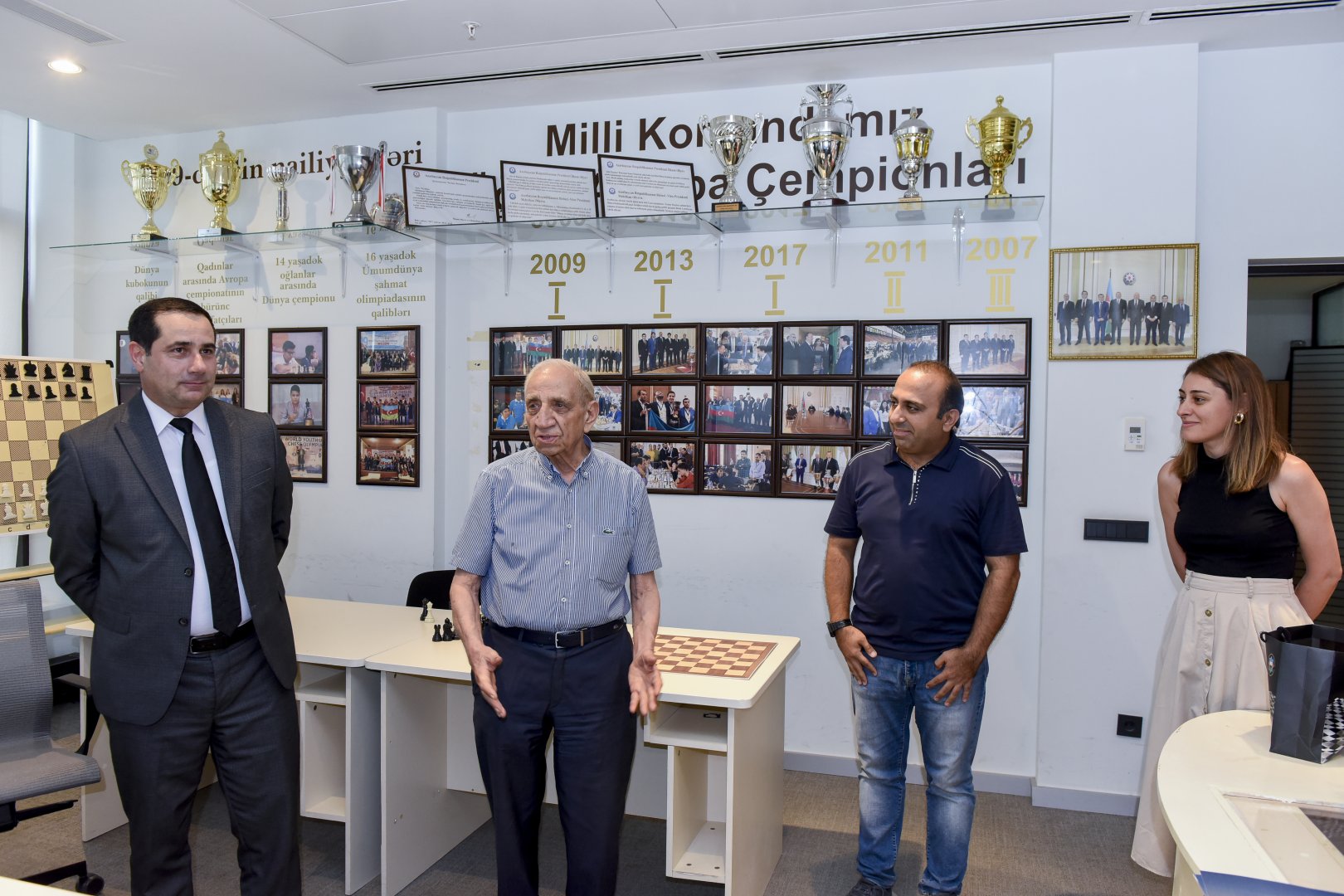 Azərbaycan Milli Mətbuat Günü münasibətilə keçirilən şahmat turnirinin qalibi müəyyən olub (FOTO)