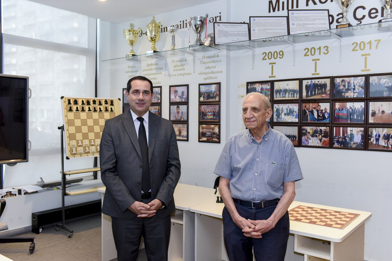 Azərbaycan Milli Mətbuat Günü münasibətilə keçirilən şahmat turnirinin qalibi müəyyən olub (FOTO)