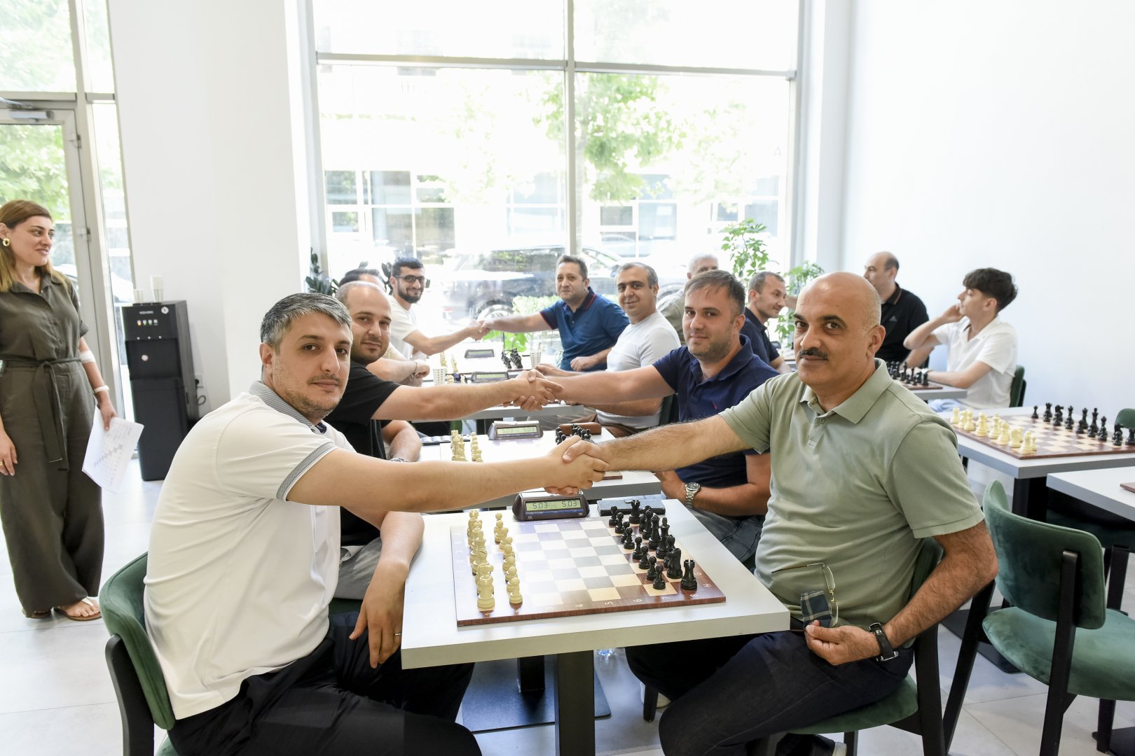 Azərbaycan Milli Mətbuat Günü münasibətilə keçirilən şahmat turnirinin qalibi müəyyən olub (FOTO)